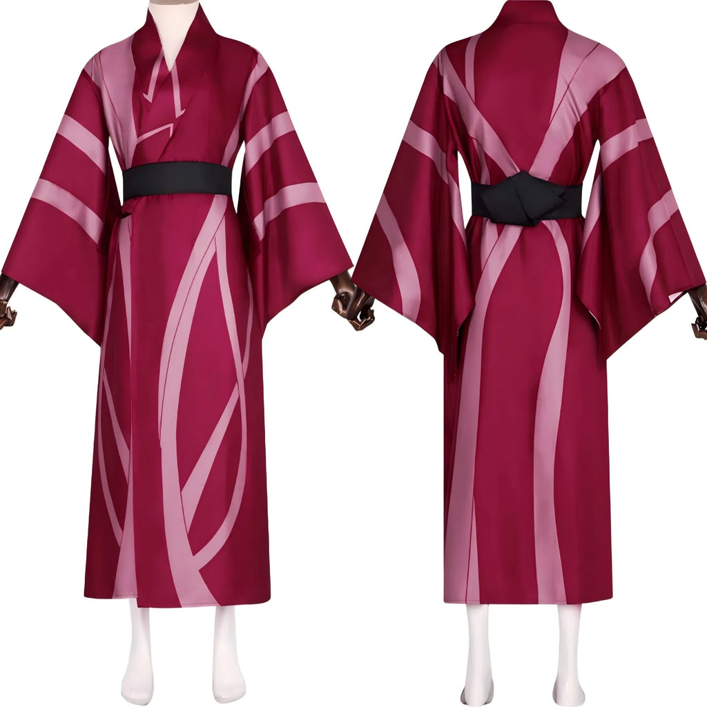sanemi shinazugawa kimono cos front and back view