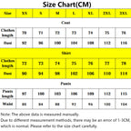 size chart for sanji cosplay costume, measurements for coat shirt pants in cm, size xs to 3xl