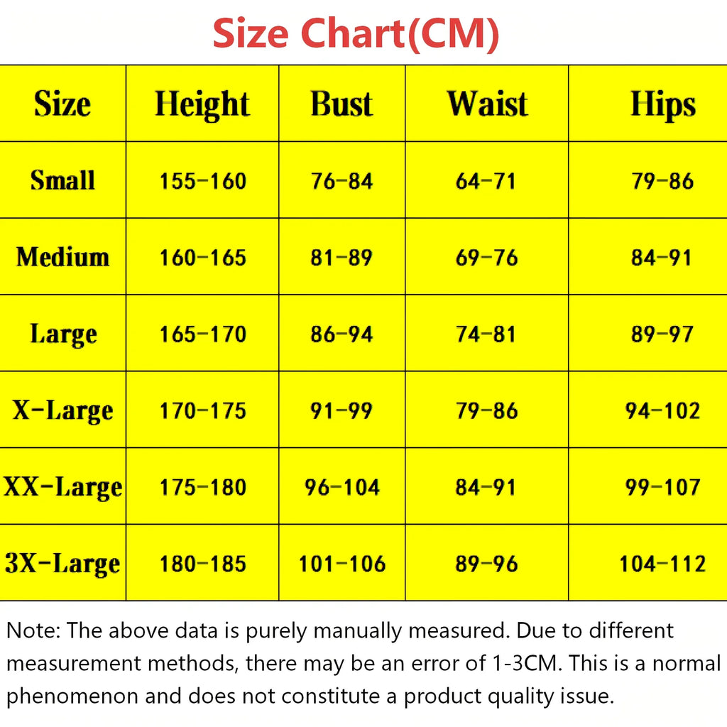 shoto todoroki training jumpsuit cos size chart cm height bust waist hip size table