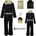 mha aizawa shouta cos clothes jumpsuit scarf belt acrylic keychain