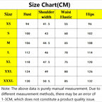 cm size measurement chart bust shoulder waist hips for denki kaminari mha cosplay outfit