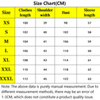 frieren cosplay coat size chart cm clothes length shoulder bust sleeve length xs to xxxl