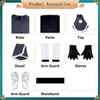 product accessories breakdown of sokka avatar the last airbender cosplay costume