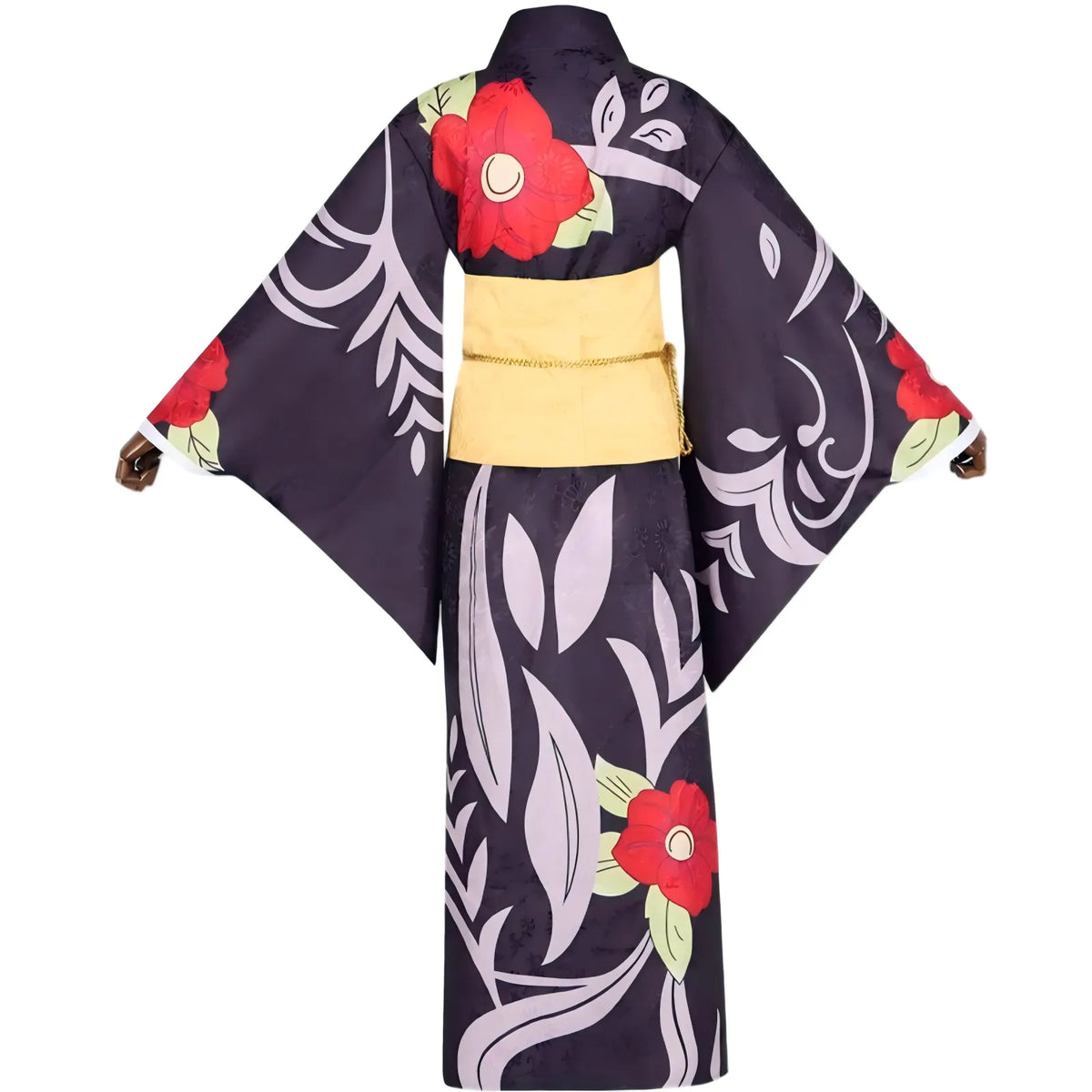 tamayo demon slayer cosplay kimono back side