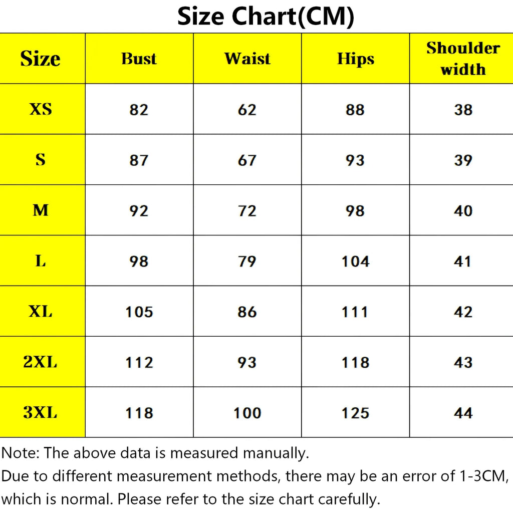 tengen uzui cosplay size measurement chart in centimeter
