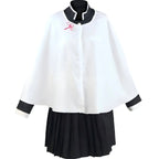 tsuyuri kanawo cosplay white cape costume front view