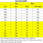 tsuyuri kanawo cosplay costume cm size measurement chart