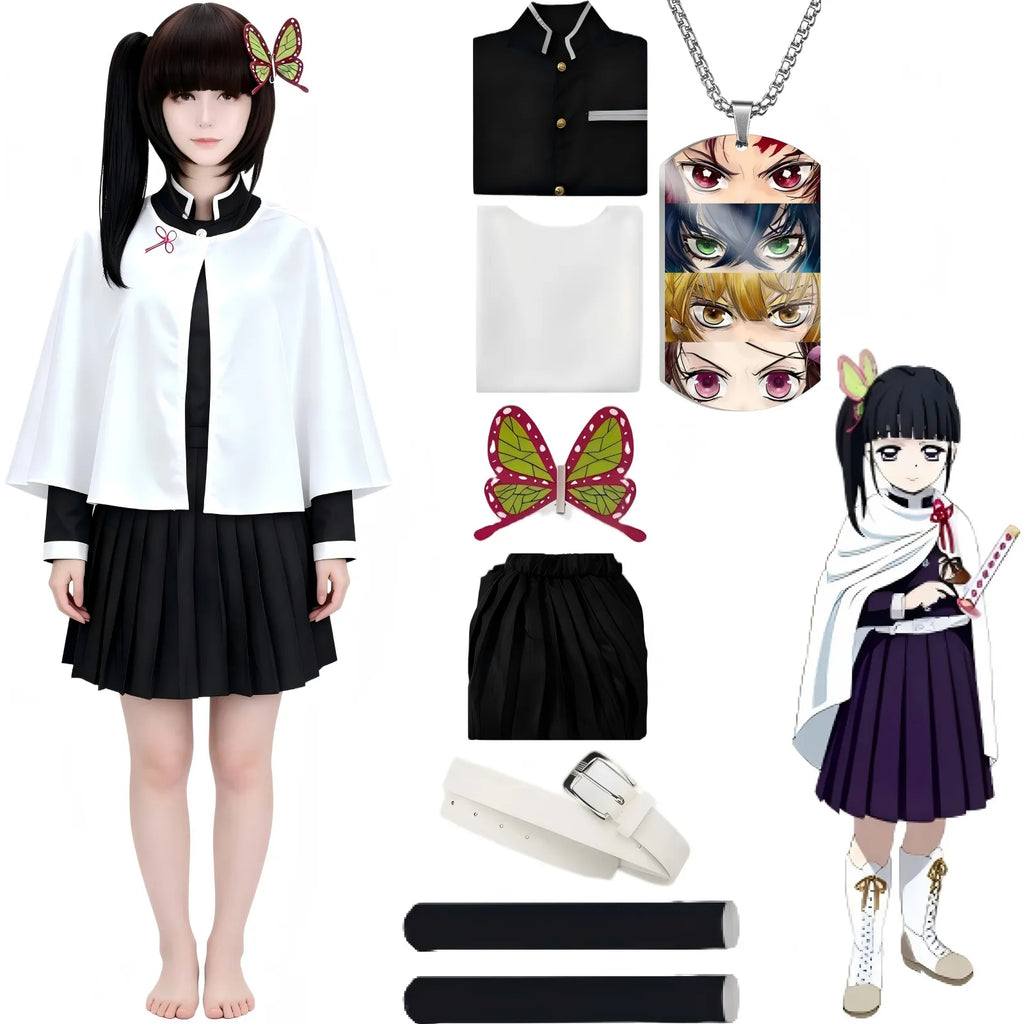 tsuyuri kanawo cosplay full costume set with accessories