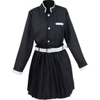 tsuyuri kanawo cosplay top and pleated skirt front view
