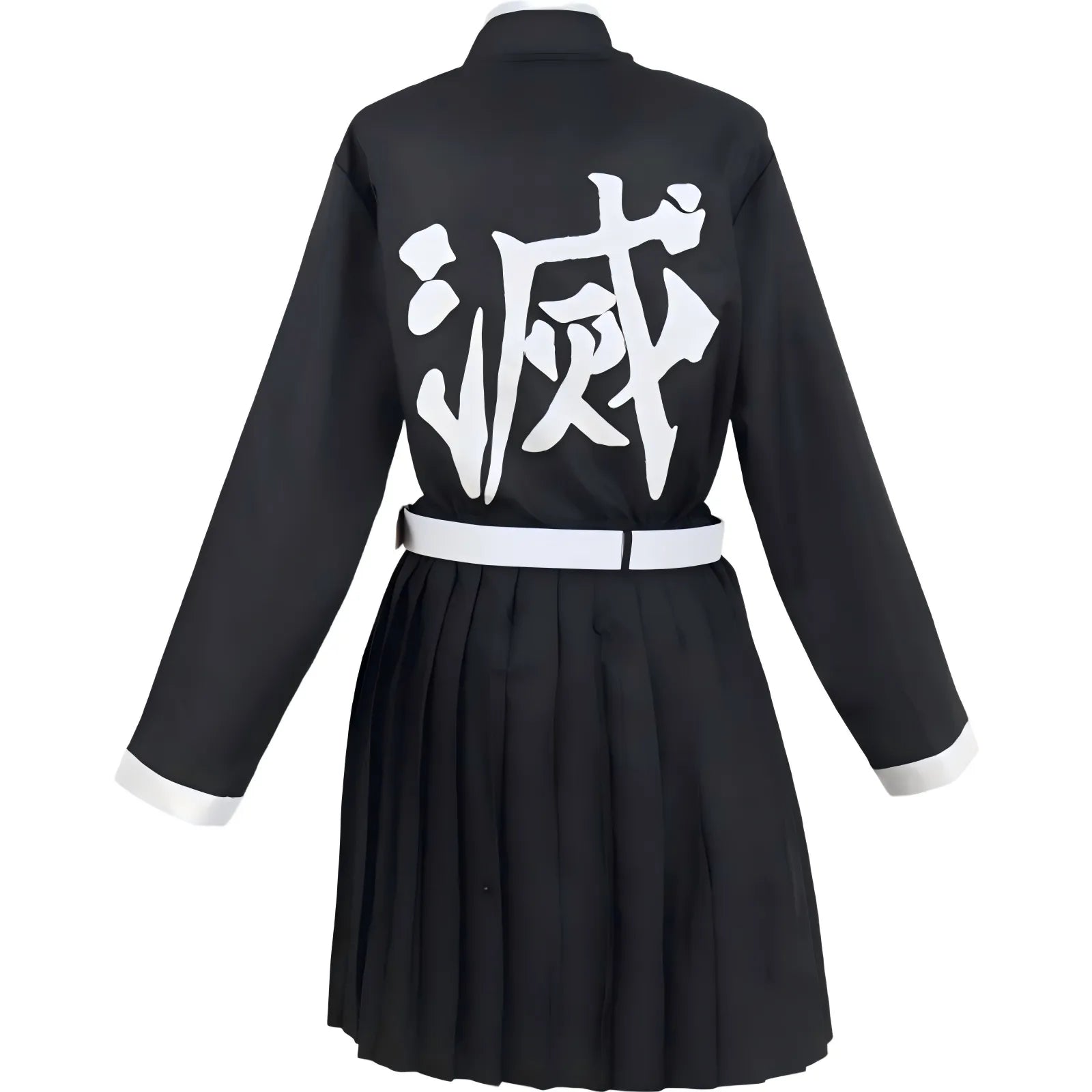 tsuyuri kanawo cosplay top back with kanji print
