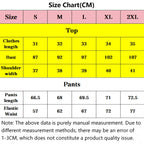 size chart in cm for ty lee cosplay costume, measurement data for top and pants