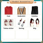 product accessory display for yoriichi tsugikuni full cosplay set
