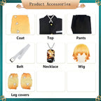 zenitsu cosplay costume accessories list display