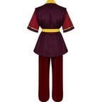 back view of zuko fire nation cosplay costume avatar the last airbender