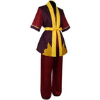 side view zuko cosplay uniform avatar the last airbender fire nation outfit