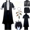 my hero academia dabi full cosplay costume include coat shirt pants wig anime outfit